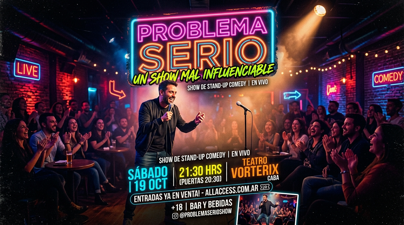 Afiche Oficial Tour El Último Chiste Gira 2026