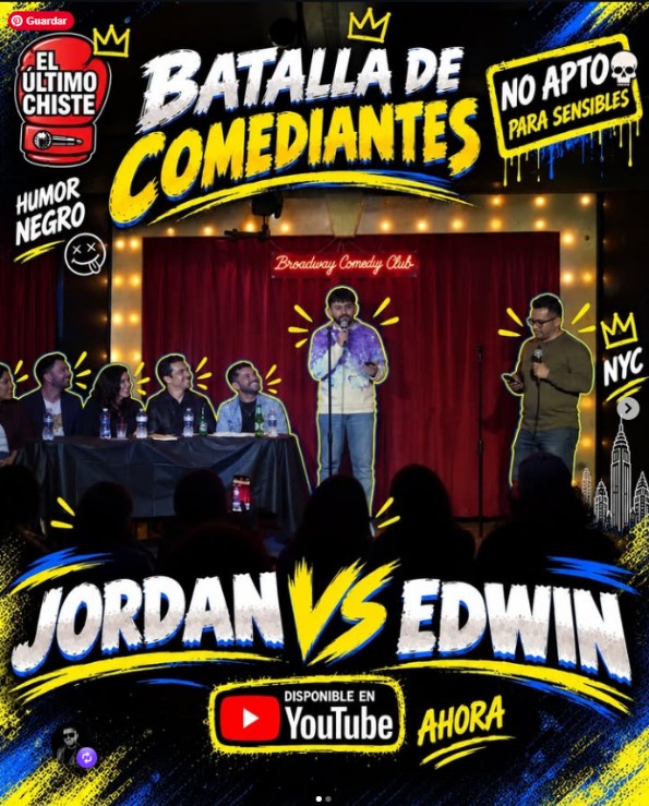 Publicación oficial de Instagram Jordan vs Edwin