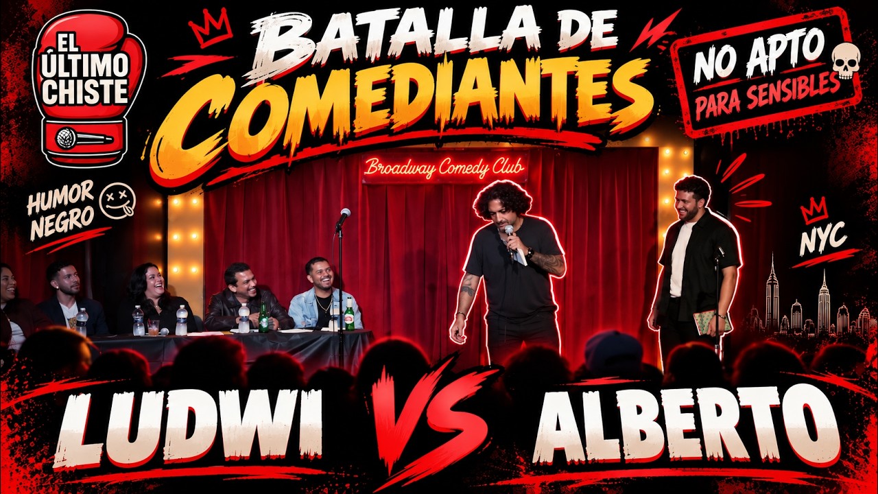 Batalla de Comediantes: Ludwin vs Alberto en Broadway Comedy Club